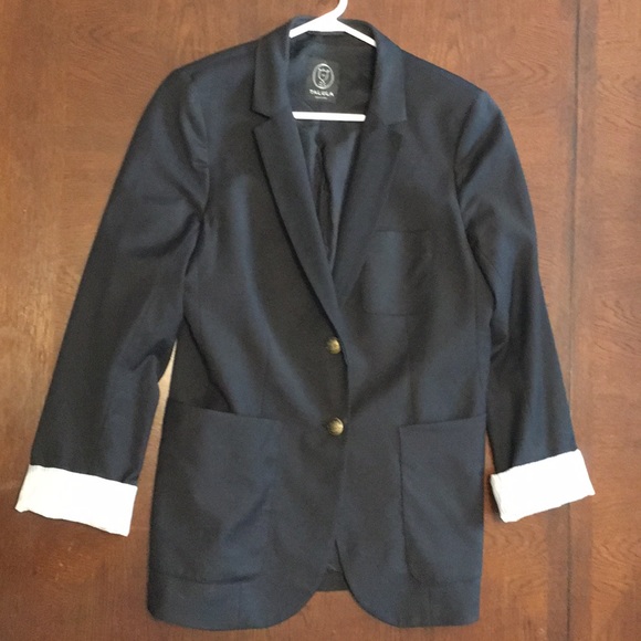 Talula Jackets & Blazers - TALULA: Navy Blue Blazer